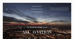 Desktop Screenshot of akcaviation.com