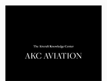 Tablet Screenshot of akcaviation.com